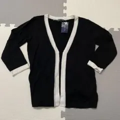 CALZA 長袖オープンフロント カーディガン