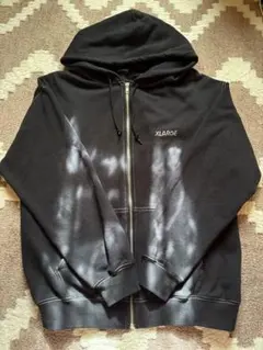 XLARGE 黒 パーカー L