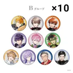 ガールズバンドクライ展 ホログラム缶バッジ 10種 コンプリートセット