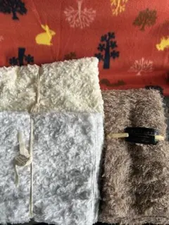 グルグルボアミックス2点　プレミアムボア　フリースカットクロス　　まとめ売り