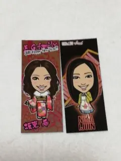 坂東希　千社札 ステッカー