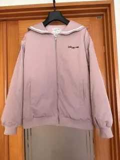 P.latte Mサイズ(160cm)フード付きジャケット☆ピンク☆裏地フリース