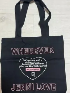 JENNI LOVE トートバッグ ブラックのサムネイル