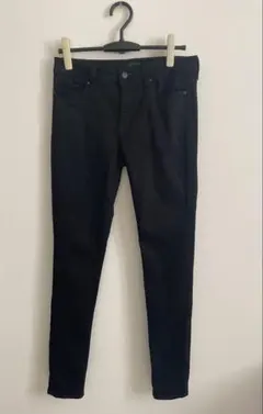 【美品】ユニクロ　スキニーパンツ　ブラック