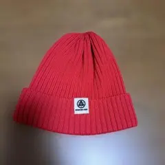 MOMOTARO JEANS ニット帽 ビーニー レッド