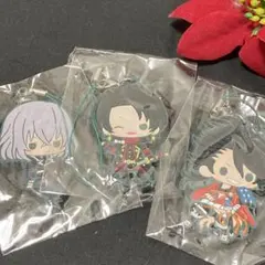 刀剣乱舞　キャララバーキーホルダー　3点セット