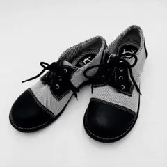 レースアップシューズ byあしながおじさん 22.5cm マニッシュ 靴