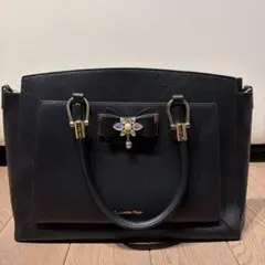 Samantha Vega ブラックハンドバッグ