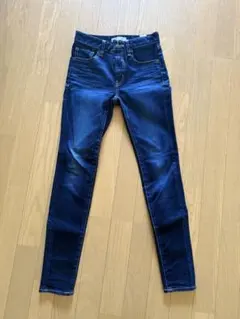 MOUSSY ダークブルー スキニージーンズ