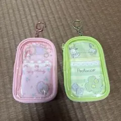 マイメロ　ポチャッコ　アクスタポーチ　2つセット