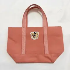 美品 フェイラー オールドテディガール ワッペントートバッグ