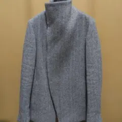 N4 ヘリンボーン ラップコート グレー