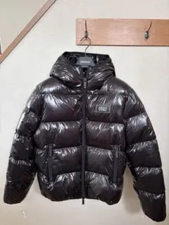 DSQUARED2 フード付きダウンジャケット 48サイズ ブラック