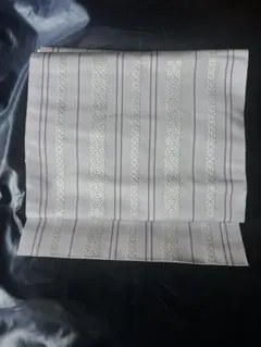 新品未仕立 博多帯 黒木織物 八寸名古屋帯 五本献上 濃グレー 仕立込 楽天市場】名古屋帯 博多帯 献上 黒 正絹 八寸なごや帯 未仕立て