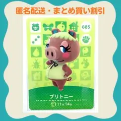 【匿名・即日発送】amiibo ブリトニー あつまれどうぶつの森