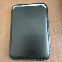 Apple純正 レザーウォレット（Find My対応・ブラック)