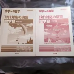 大学への数学 1対1対応の演習 数学B 新訂版・三訂版