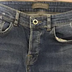 ZARA MAN ダークブルー スキニーデニム