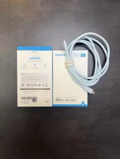 ANKER ライトニングケーブルライトブルー PowerLineⅢ 1.8m