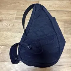 ブラック ボディバッグ アシンメトリック