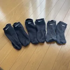 Nike ショートソックス3足セット