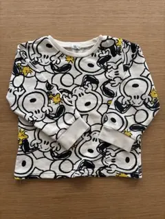 24時間以内 発送 スヌーピー 長袖トレーナー 100cm