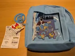 新品 3COINS ポケモン 30周年 ミニポーチ カメックス スリコ
