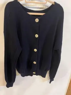 ネイビーカーディガン