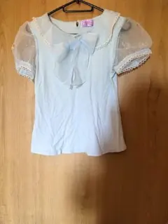 angelic pretty ガラスの人形カットソー　サックスのサムネイル