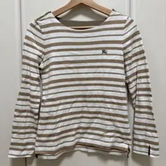 Burberry Blue Label ボーダー 長袖カットソー 38のサムネイル