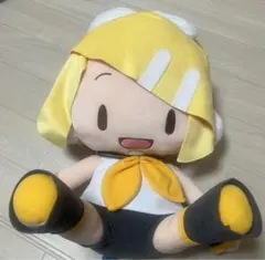 鏡音レン／ ふわぷち どでかジャンボぬいぐるみ 初音ミクシリーズ/ボカロ／ グッズ: 初音ミクシリーズ 鏡音レン ふわぷち どでかジャンボ