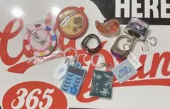 めじるしチャーム ガチャガチャ 8点セット