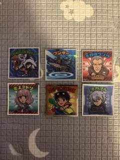 エヴァンゲリオン コラボシール 6枚セット