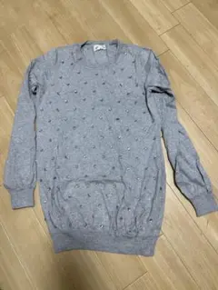 Forever 21 グレー ビジュー付き 長袖セーター