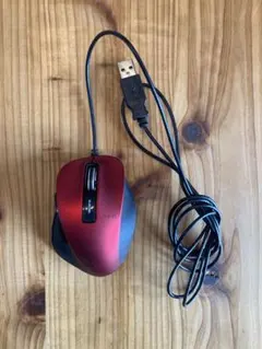 EX-G 有線　ELECOM BlueLEDマウス M-XGS10UBRD