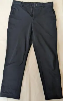 UNIQLO ユニクロ スラックス メンズ M ブラック ビジネス
