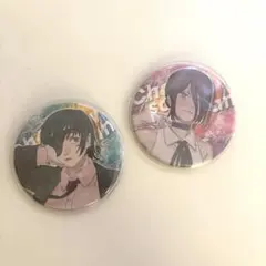 チェンソーマン　原作缶バッジ　缶バッジ　レゼ　姫名先輩