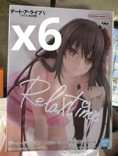 デート・ア・ライブV Relax time 時崎狂三 フィギュア 6セト
