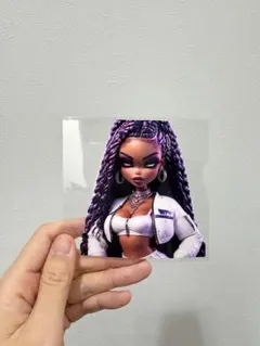 即日発送キャラクターBratzハーフカプラサイズ10.5cm*10.5cm
