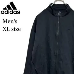 adidas　アディダス　ナイロンジャケット　メンズ　XL　ブラック
