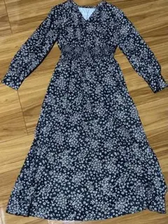 エヌナチュラルビューティーベーシック　ワンピース　小花