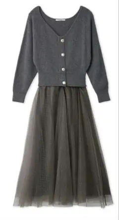 スナイデル　チュールスカートセットカーディガン　（カーディガンのみ）