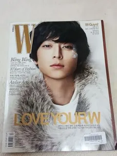 韓国ファッション誌『W Korea』2009年12月号　カンドンウォン表紙と特集