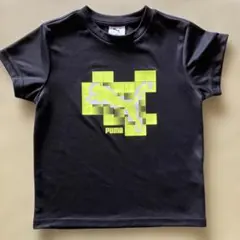 Puma グラフィックTシャツ ブラック/イエロー