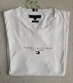 TOMMY HILFIGER ホワイト Tシャツ L