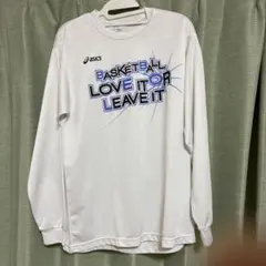 【asics】バスケットボール　ロングTシャツ