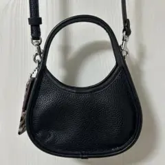 COACH ミニ ショルダーバッグ ブラック　コーチトピア