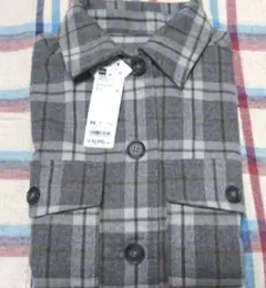 ジーユー チェック CPO ジャケット XS