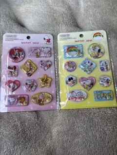 スヌーピー ウォーターシール 2枚セット