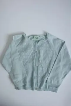 FUB キッズ カーディガン ライトブルー